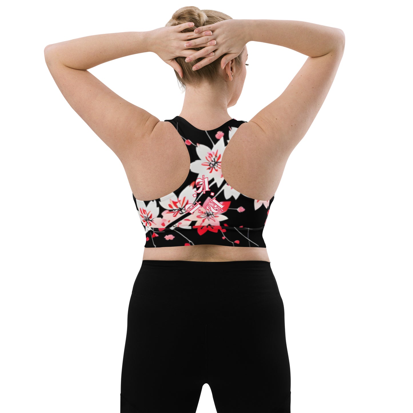Longline sports bra