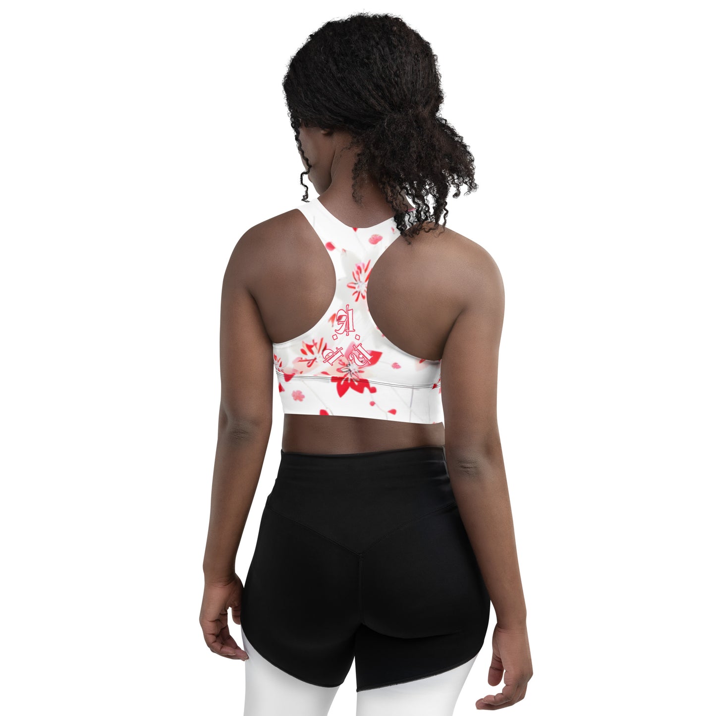 Longline sports bra