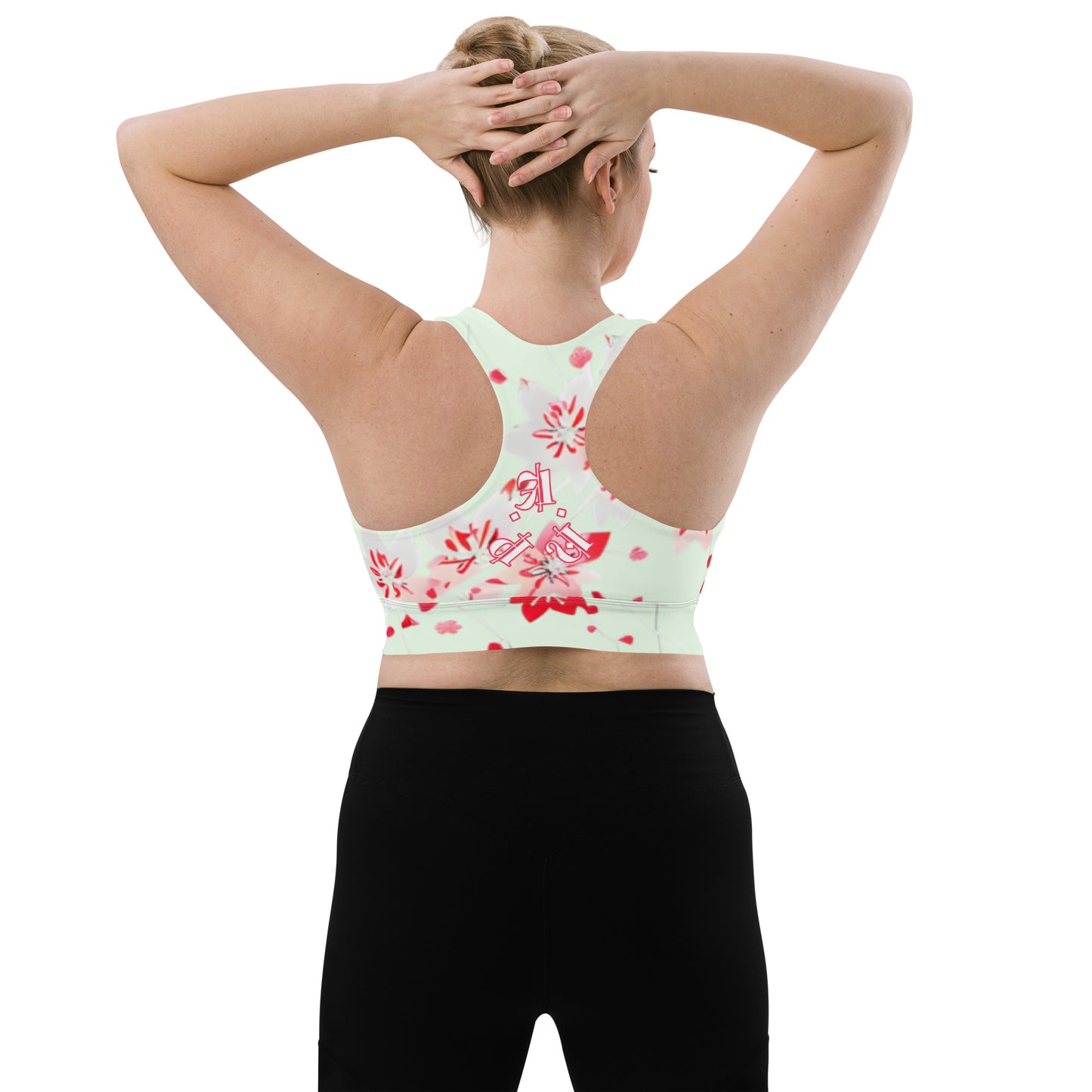 Longline sports bra