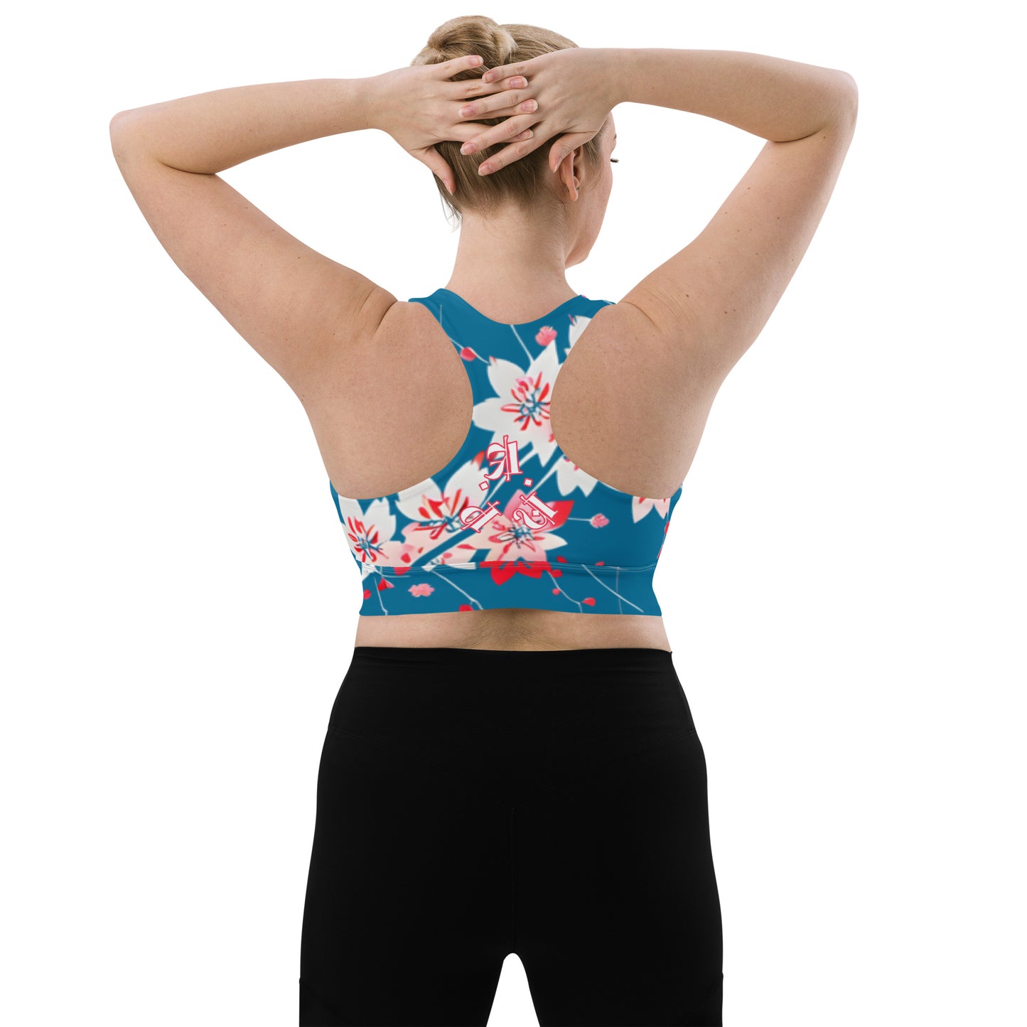 Longline sports bra