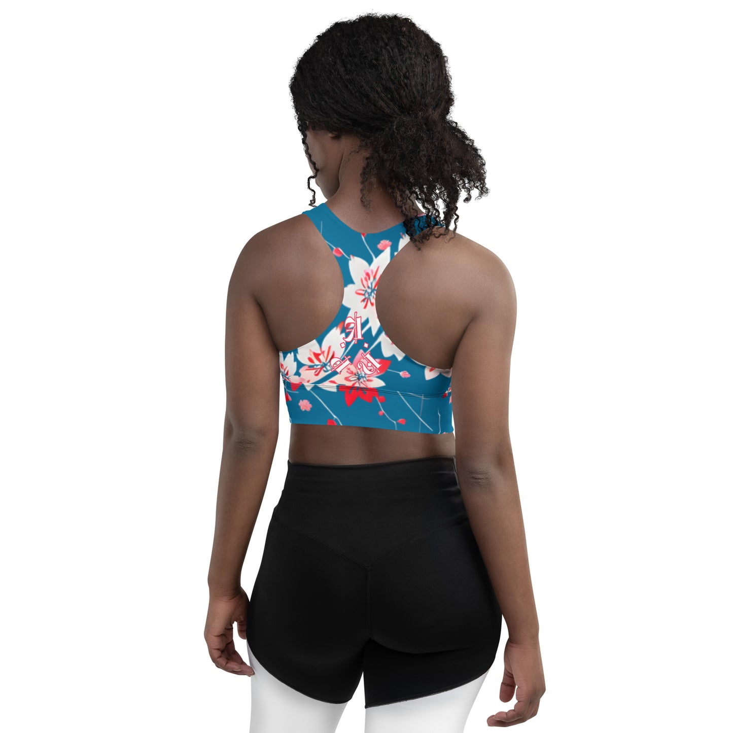 Longline sports bra