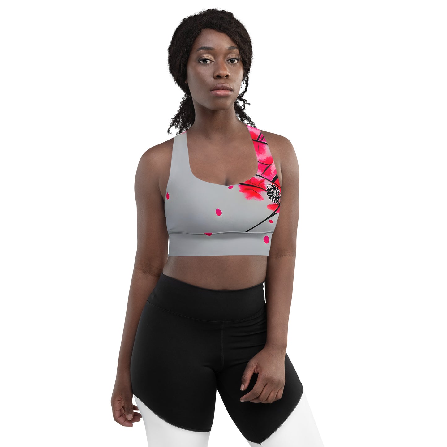 Longline sports bra