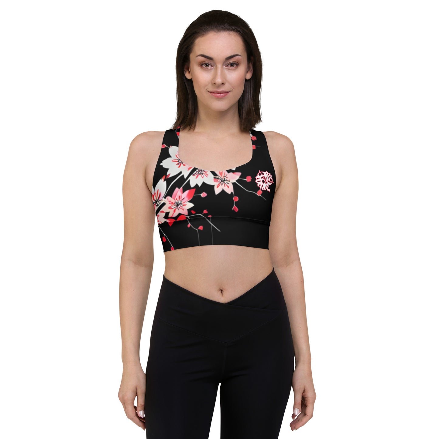 Longline sports bra