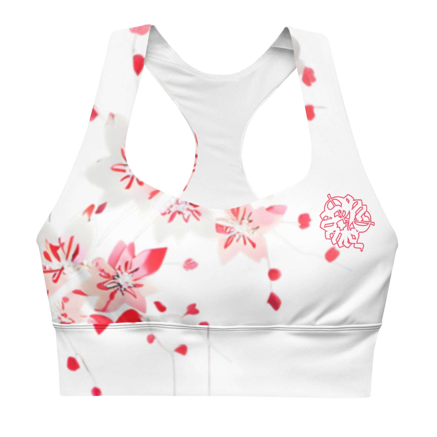 Longline sports bra