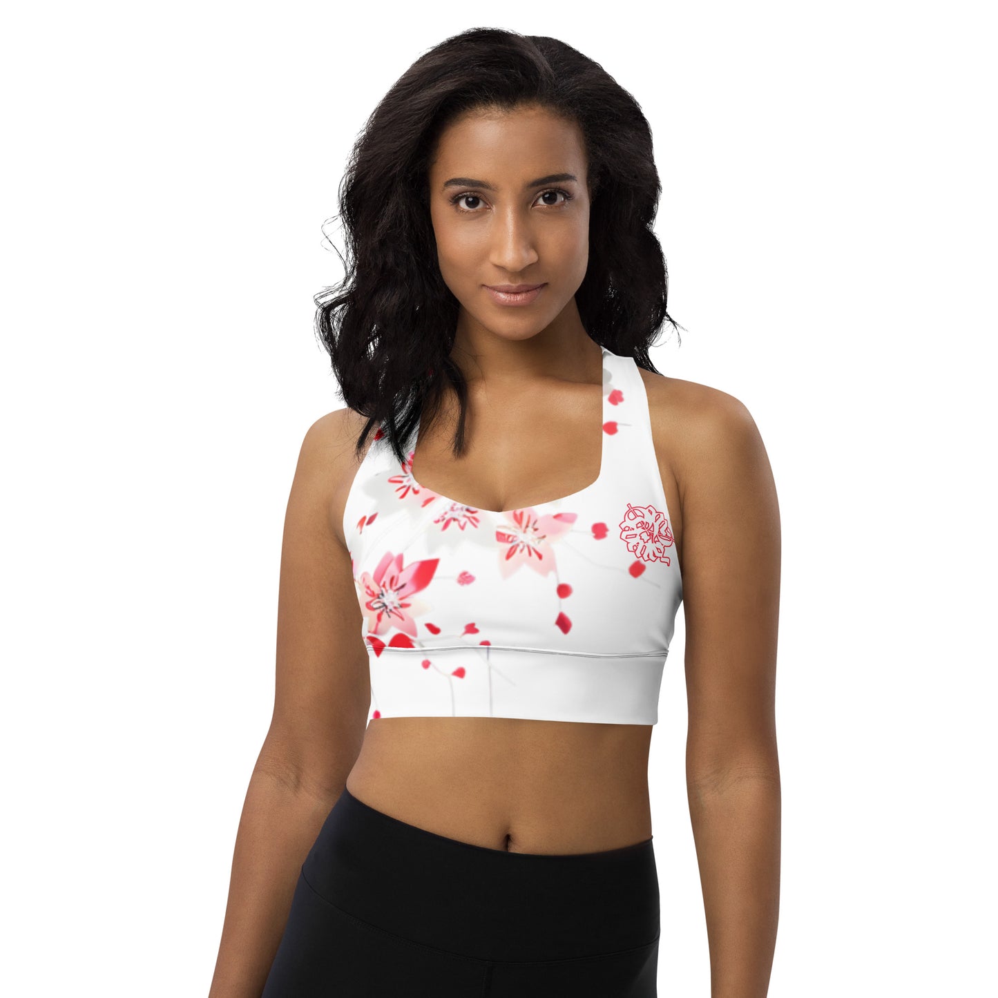 Longline sports bra