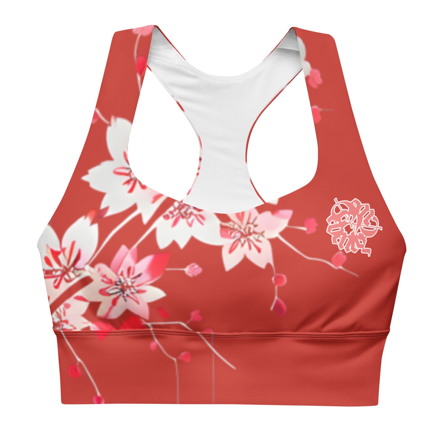 Longline sports bra