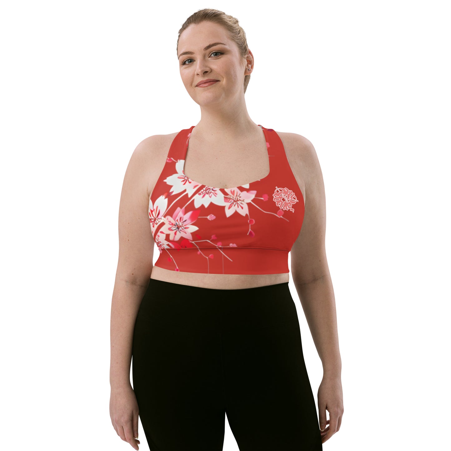 Longline sports bra