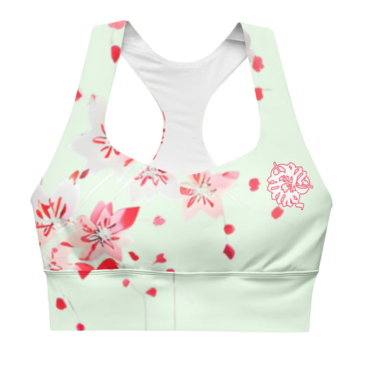 Longline sports bra