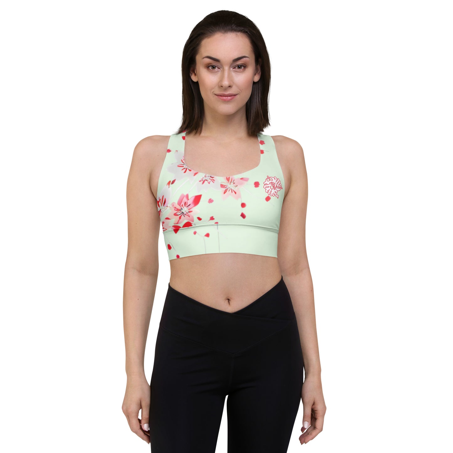 Longline sports bra