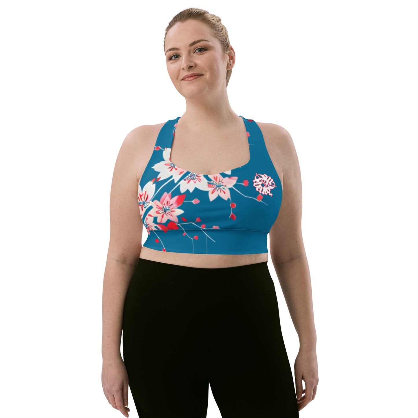 Longline sports bra