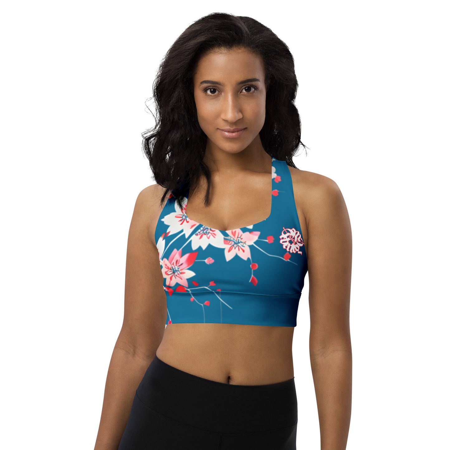 Longline sports bra