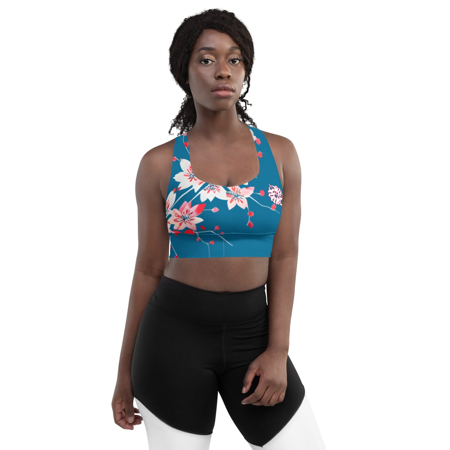 Longline sports bra