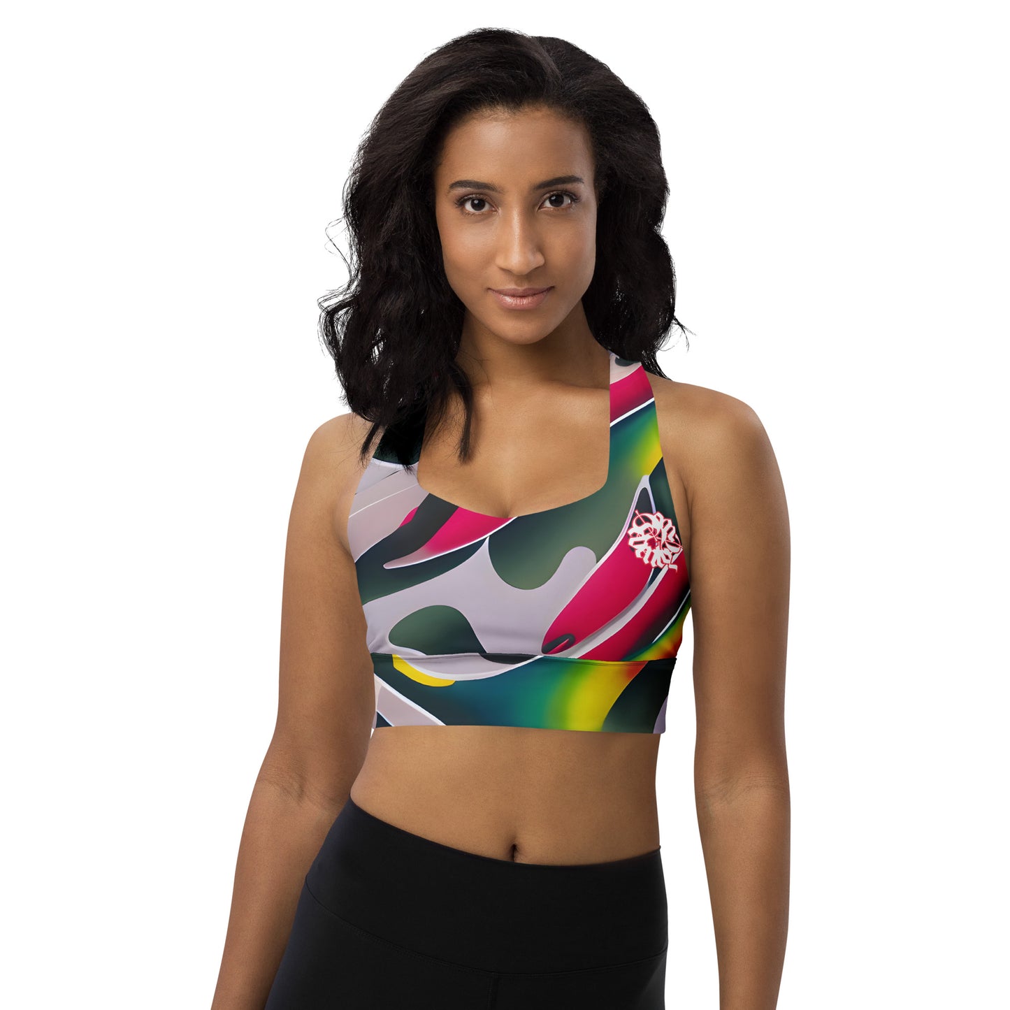 Longline sports bra