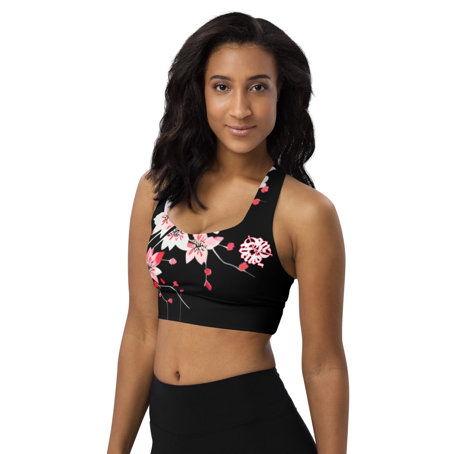 Longline sports bra