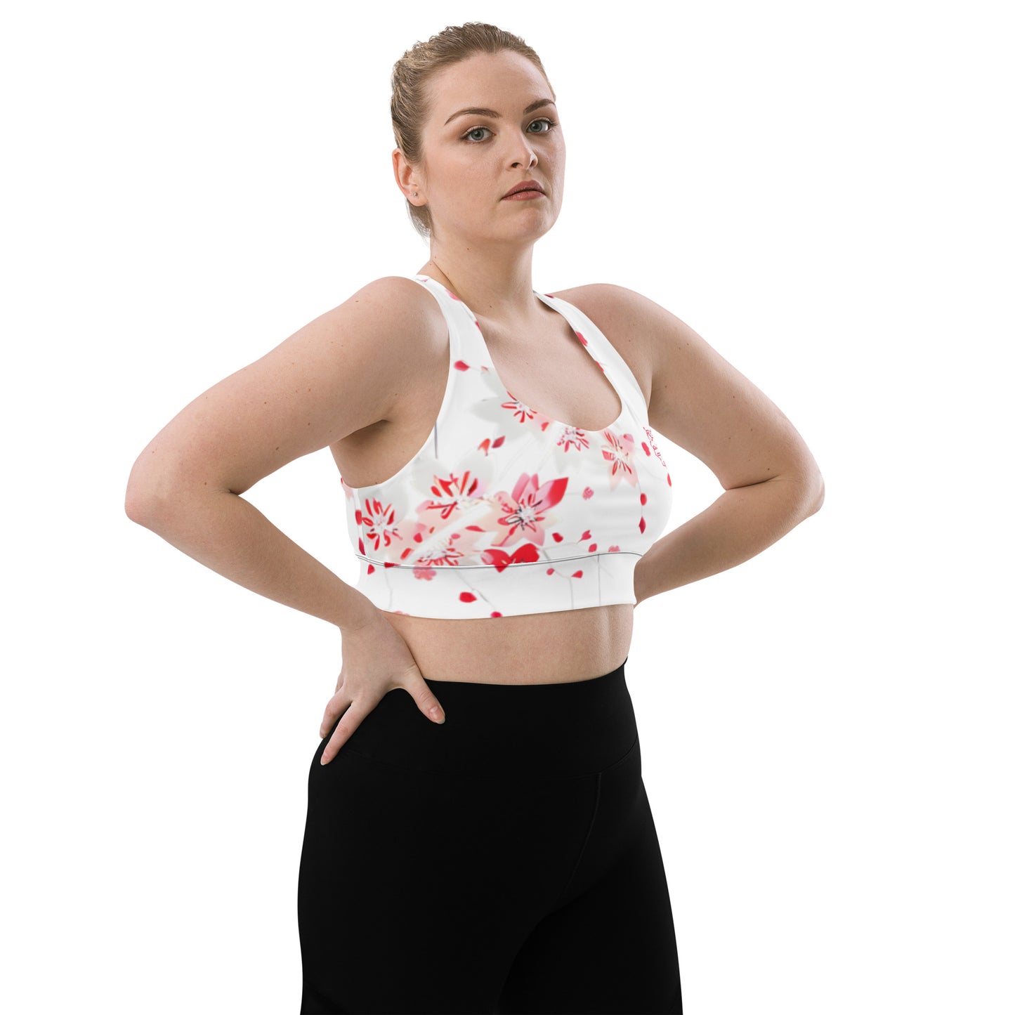 Longline sports bra