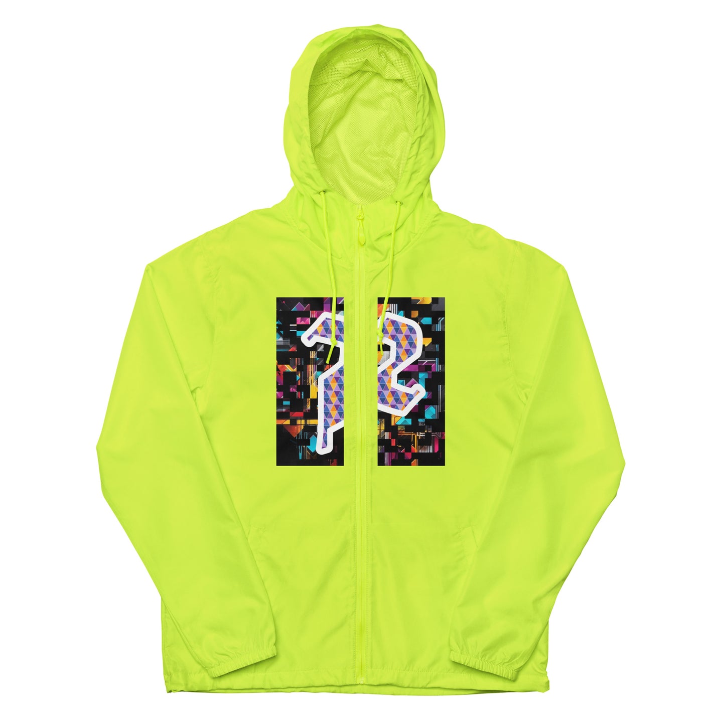 Unisex lightweight zip up windbreaker