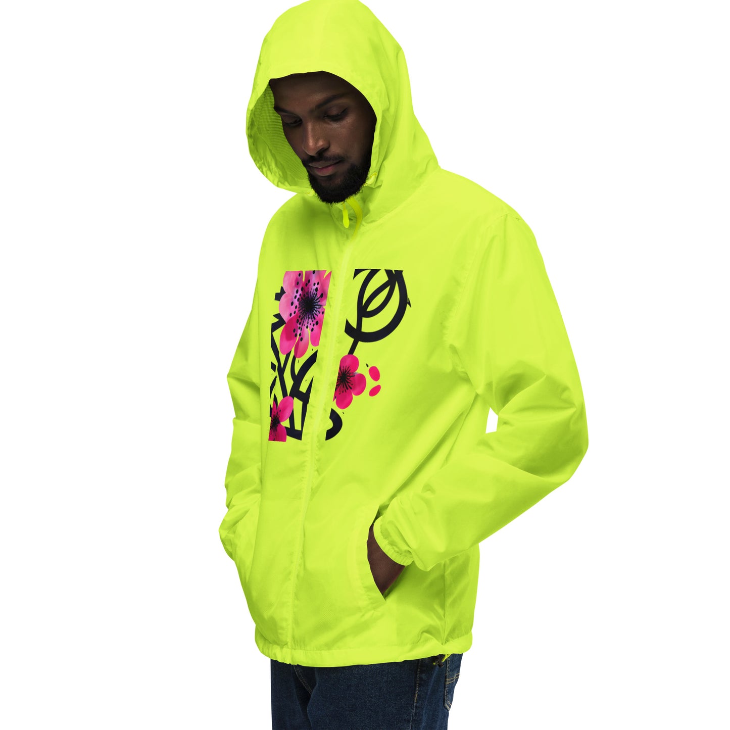 Unisex lightweight zip up windbreaker