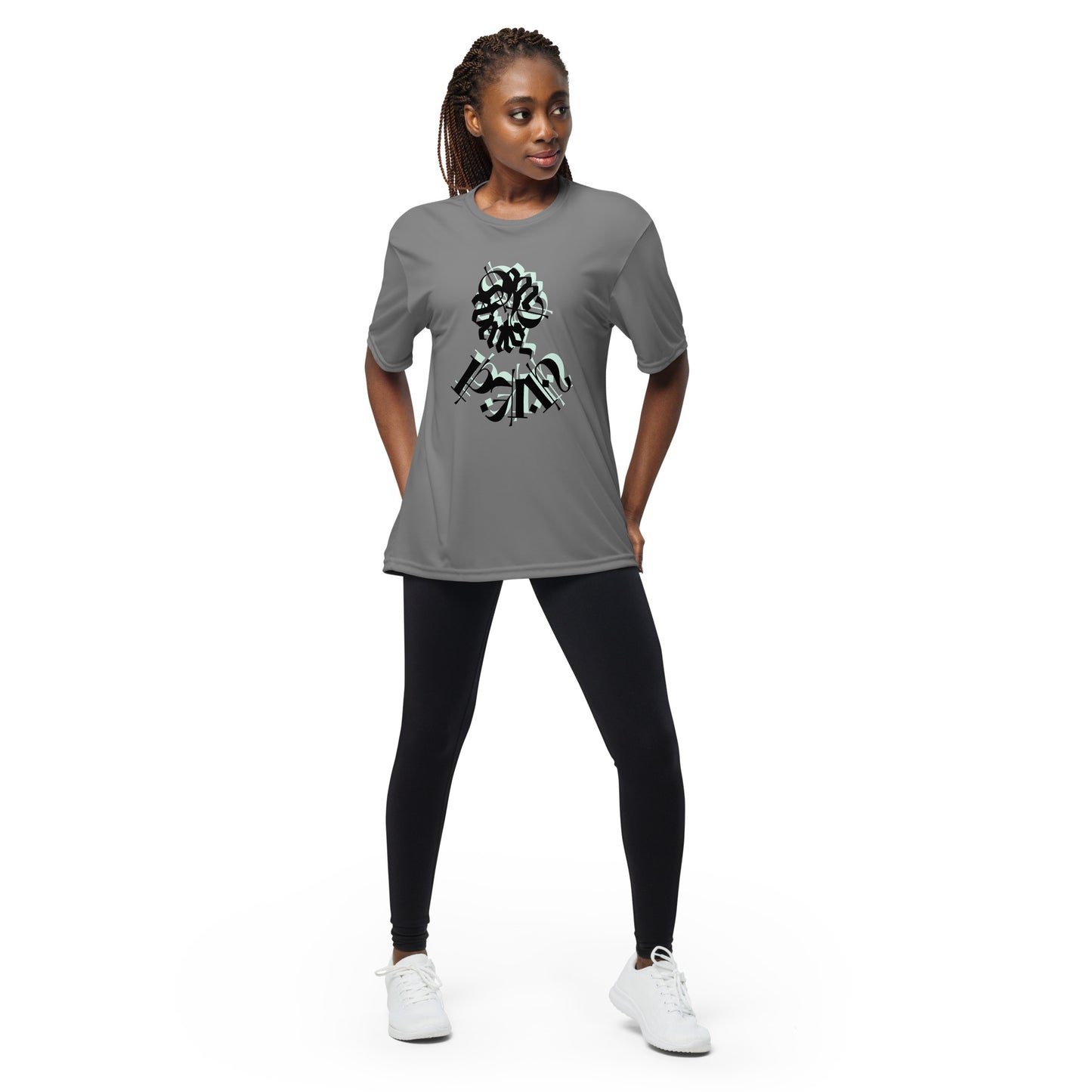 Unisex performance crew neck t-shirt